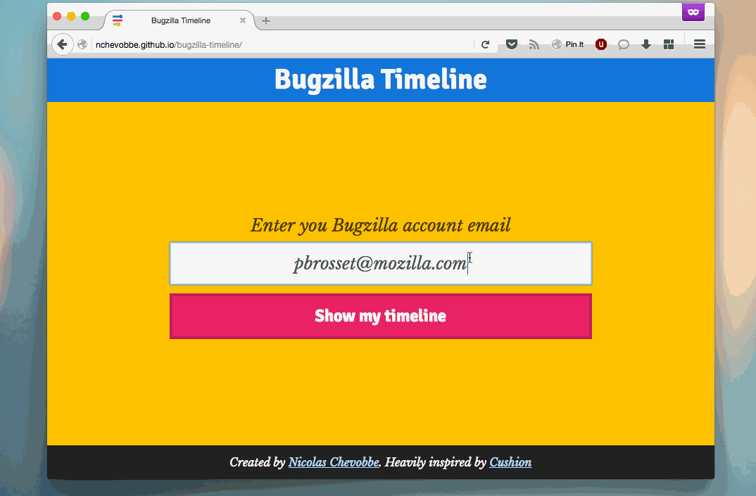 Bugzilla Timeline